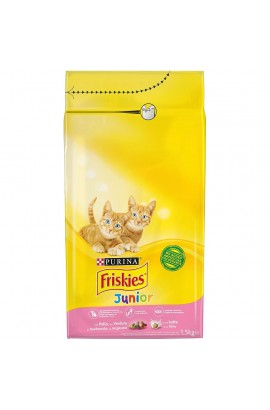  Purina Friskies Junior With Chicken & Milk Cat Dry Food 1.5 kg