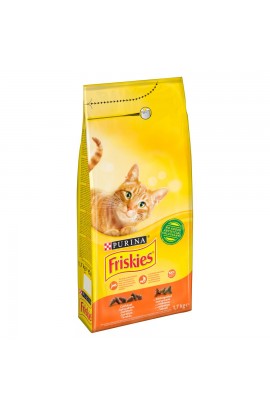  Purina Friskies With Chicken & Vegetable Cat Dry Food 1.7 kg
