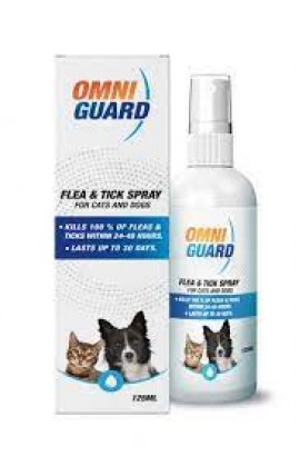 Omni Guard Cats & Dogs Flea & Tick Spray 125ml