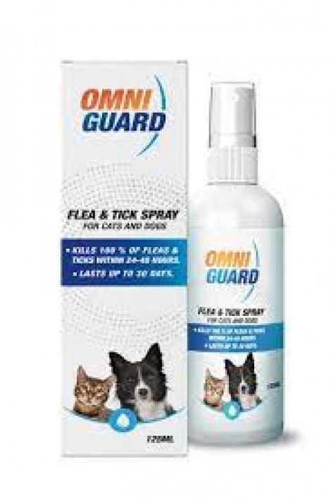 Omni Guard Cats & Dogs Flea & Tick Spray 125ml