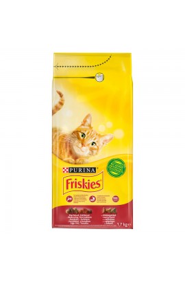  Purina Friskies With Meat & Chicken & Vegetable Cat Dry Food 7.5 kg