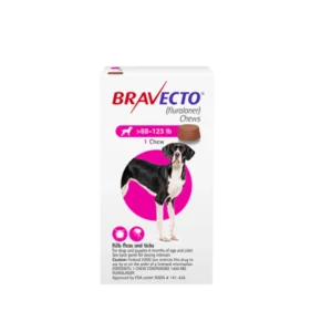 Bravecto Chewable Tablet For Very Large Dogs (40 - 56 Kg) X 1 Tablet