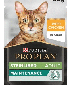 PURINA PRO PLAN Sterilized Nutri Savoury with Chicken in Gravy 85g