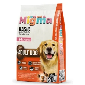 Adult dog dry food Migma Basic 24% protein
