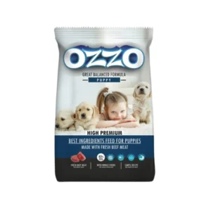 Puppy dry food OZZO high premium formula with fresh beef