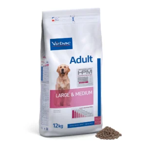 Virbac Veterinary HPM Adult Large and Medium Breed Dog Food 12kg Bag - Hyper-Premium Dry Food Egypt
