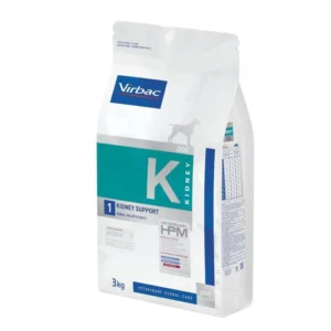 Virbac Veterinary HPM Dog Kidney Support K1 3kg bag - Clinical Diet for Renal and Hepatic Insufficiency in Dogs Egypt